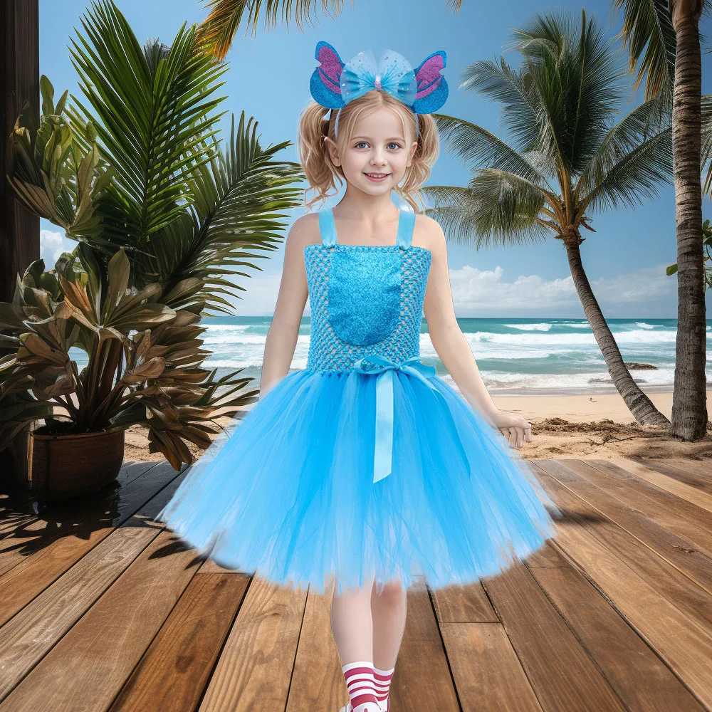 Sewing clothes for girls Tutu dresses holiday childrens anime costumes Par dresses childrens girl role-playing dresses fancy dresses chiffon W250111