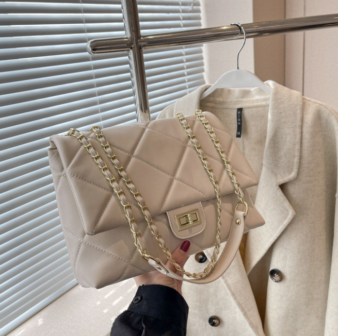 Women Shoulder Bag Fashion Versatile Large Capacity Designer Simple Style Triple Black White Beige Free shipping