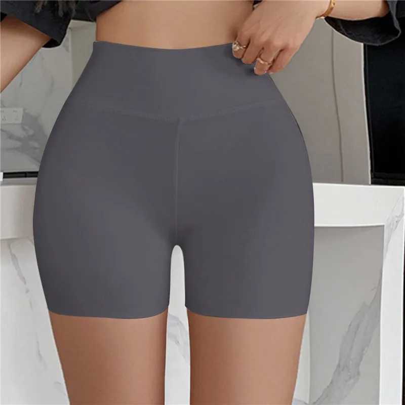 New Women Sports Shorts Skinny Shark Shorts Casual Lady Elastic Shorts Cycling Jogging Fitness High Waist Push Up Gym ShortsXJ250111