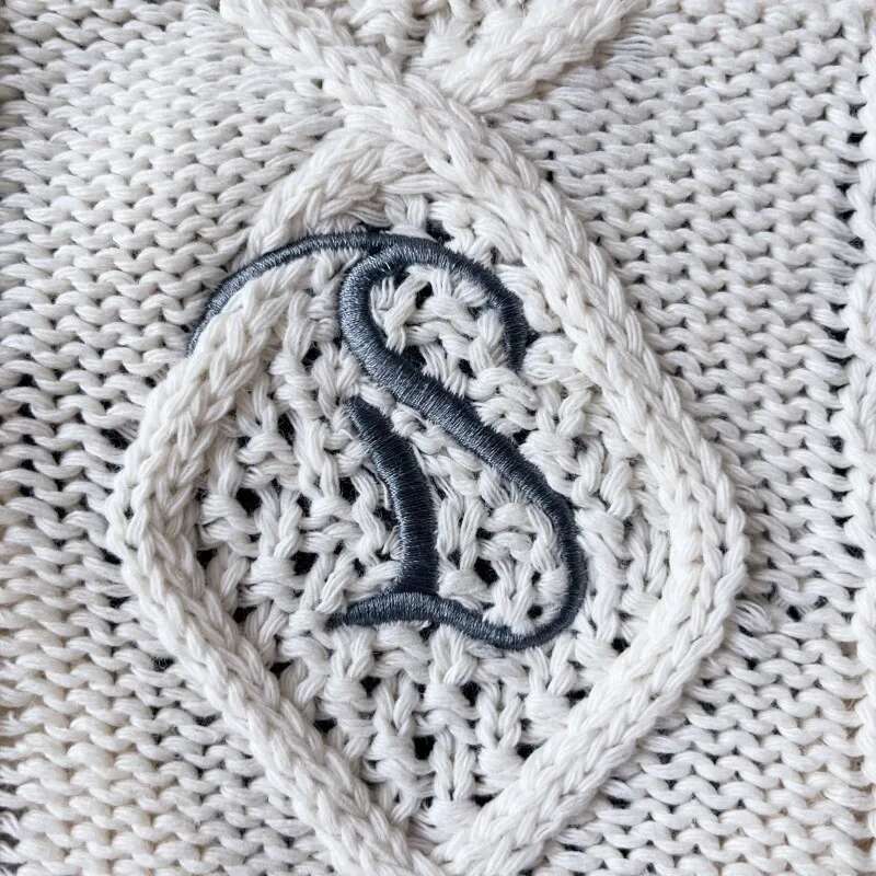 Winter Lake Cardigans With Wisteria Wers Embroidery Warm Soft Y2k Knitted Sweater Folklore Girl Tops Oversized Cardigan Women
