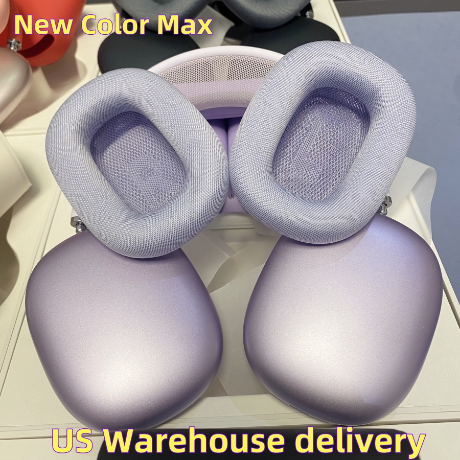 USA Delivery ANC pods Max Headphone Accessories Transparent TPU Solid Silicone Waterproof Protective case pro max 2 3 4 Headset cover Case