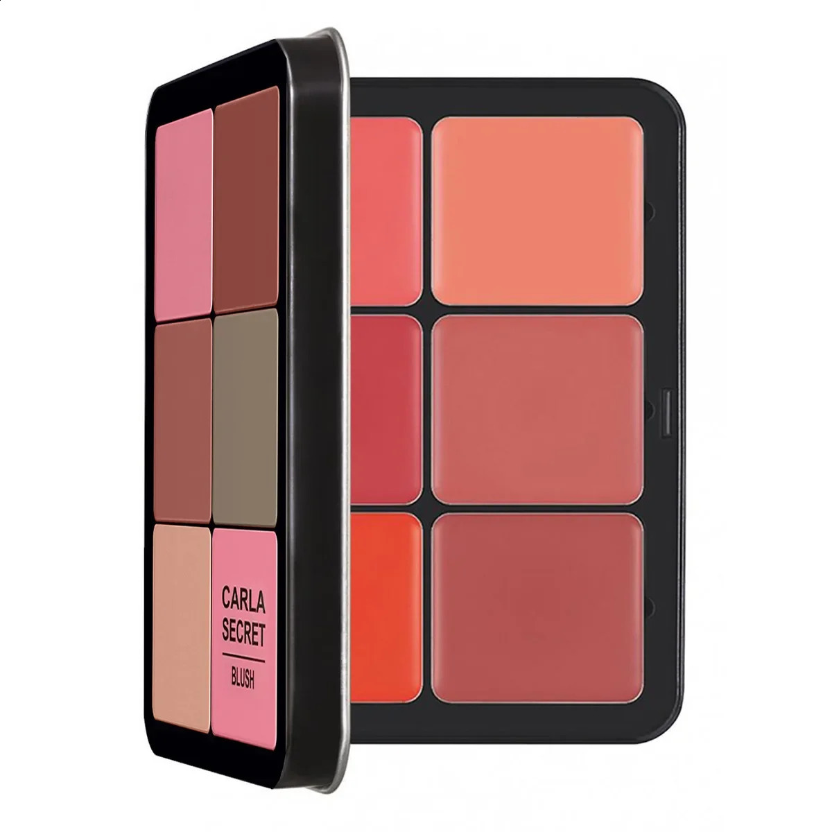 Cream Blush Palette Matte Long-Lasting Concealer Pearlescent Multicolor Blusher Contour and Highlighter Palette 250103