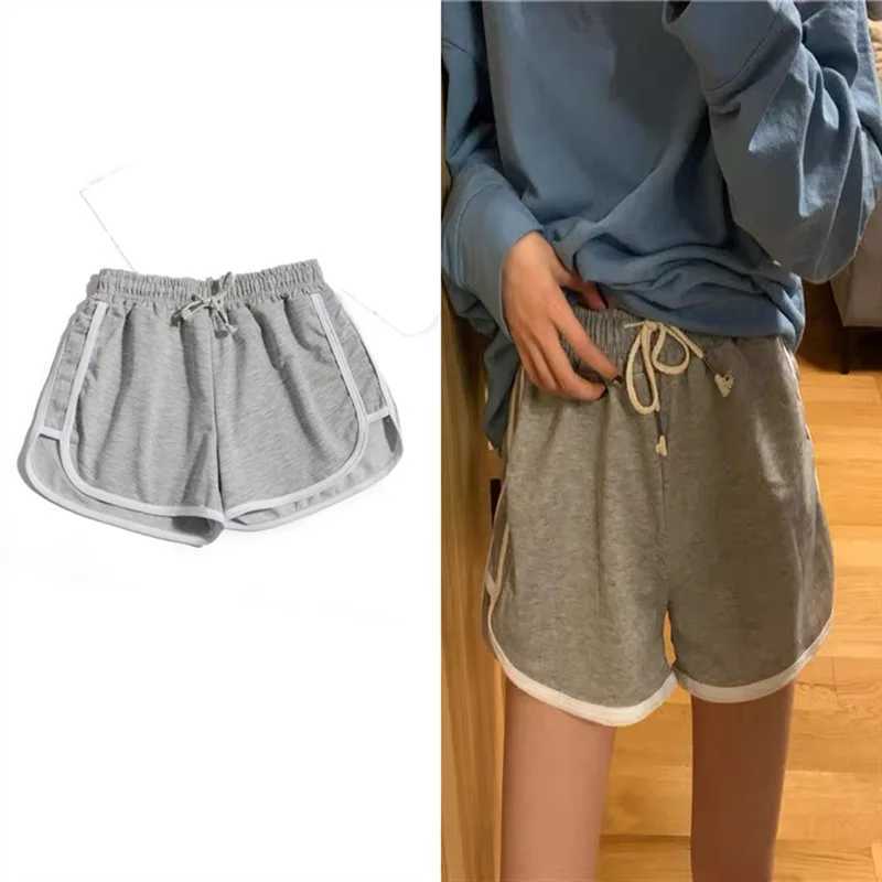 New sports style three part shorts yoga slimming loose plus size shorts for womenXJ250111