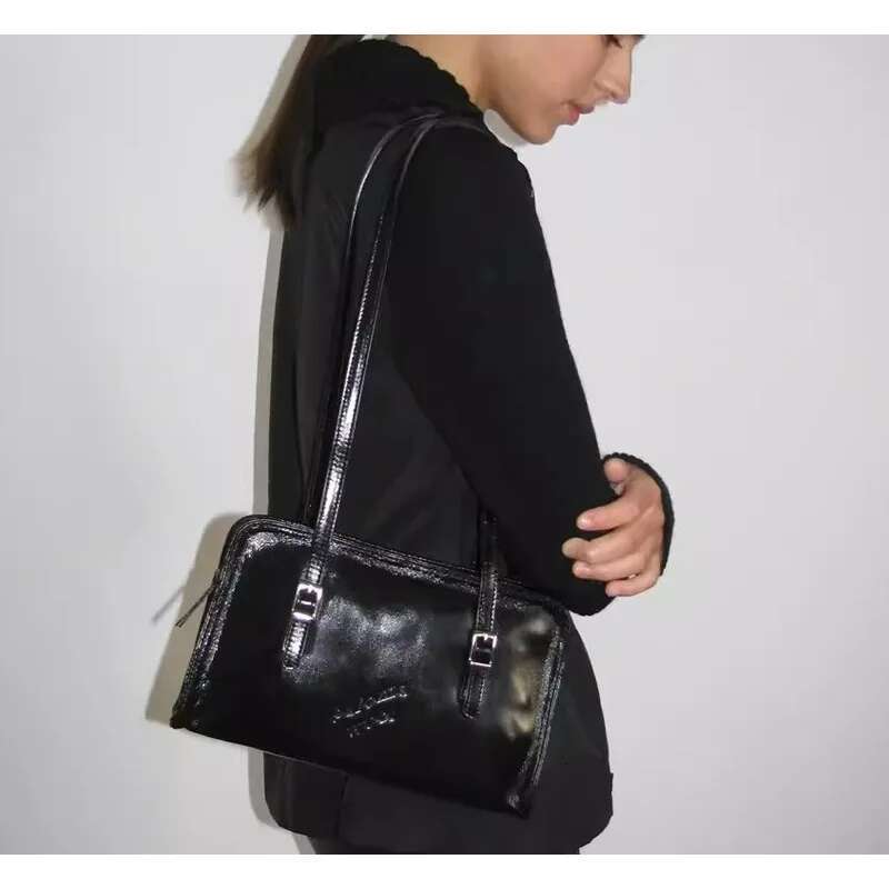 Single Shoulder Bag Handbags For Women Oil Wax Leather Underarm Large Capacity High-Quality Messenger Versatile Crossbody
