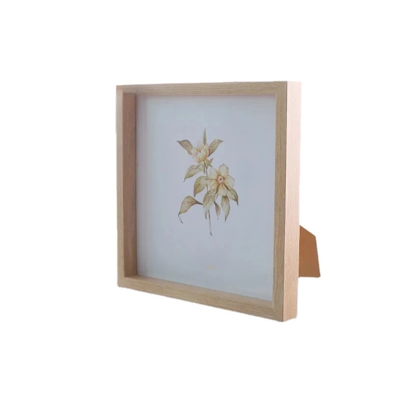 1pcs Japanese Pastoral Small Family Photo Like FrameWall-mounted Picture Frame Ornaments Square 4 5 6 / 7/ 8inch H260306