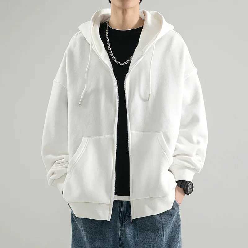 Thin jacket casual top mens winter American sportswear mens sweater spring and autumn cardigan wool sweater loose fit W250110