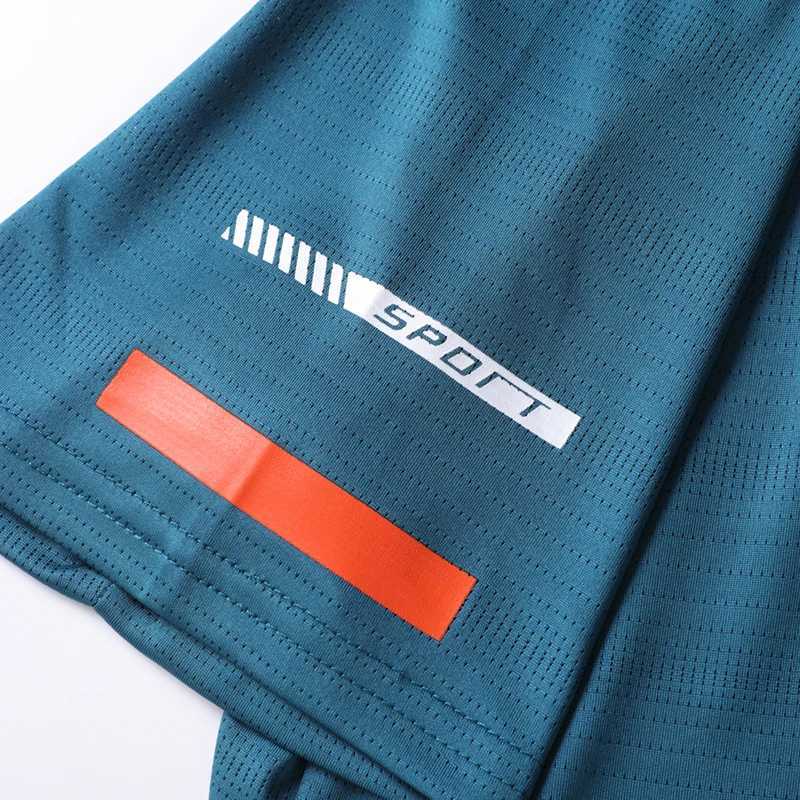 CHRLCK Mens Running Quick Drying T-shirt Breathable Hiking Fishing Trips Soft and Elastic Outdoor Sports Short Shirt Summer W250111