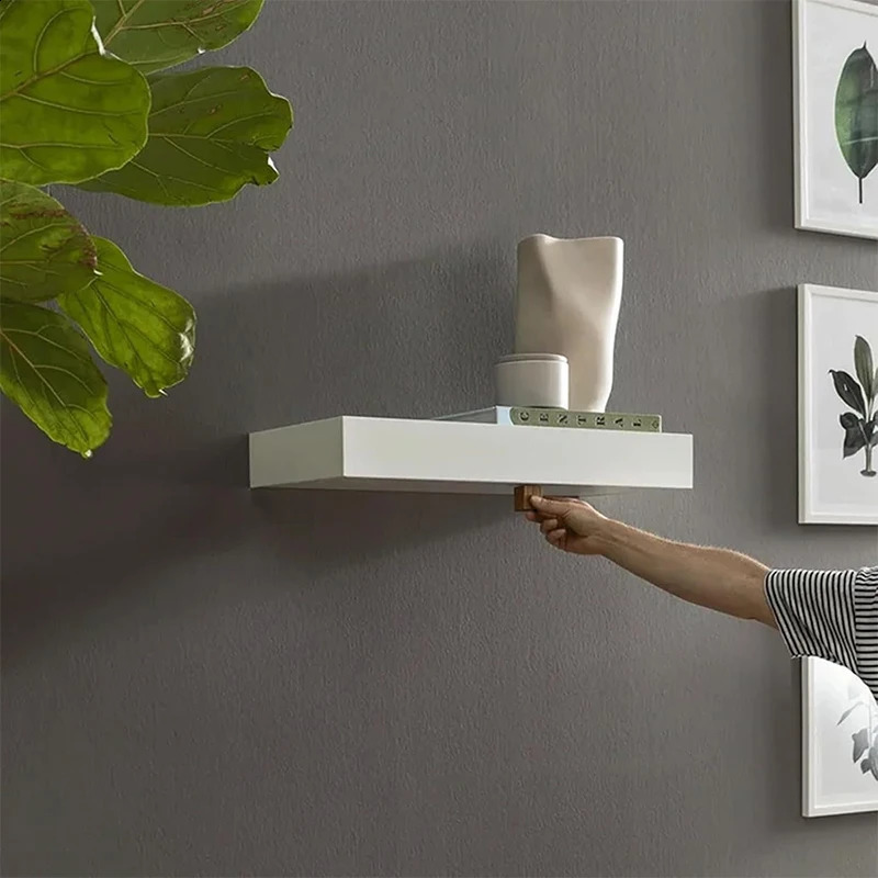 Magicflap Shelf With Secret Compartment Concealed Floating Shelf Wall-Mounted Storage Solution Hidden Furniture 250107