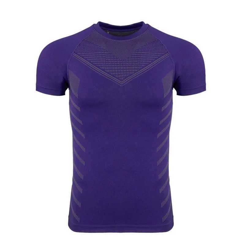 Mens quick drying running shirt compression fitness shirt mens sports shirt short sleeved summer sports T-shirt W250111