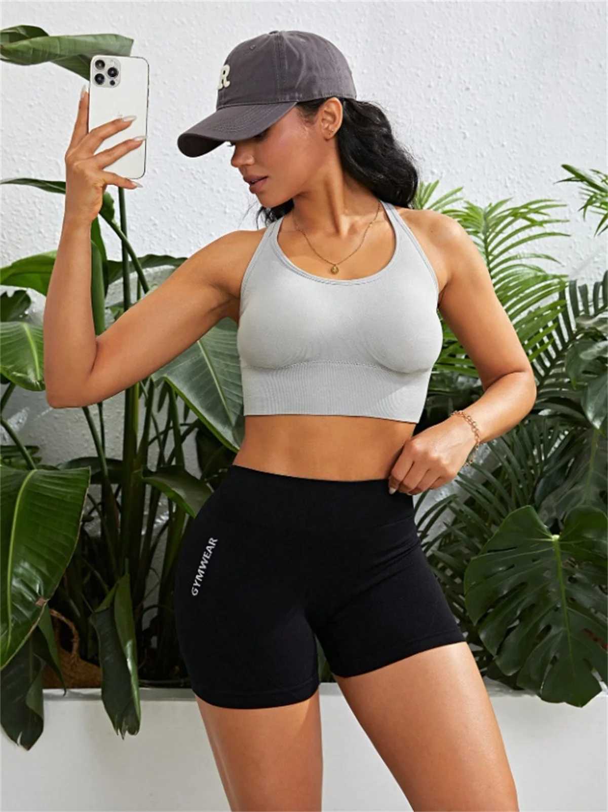 Women High Waist Butt Lift Sports Short Pants High Stretch Qyuick-Drying Breathable Yoga Shorts Athletic TightsXJ250111