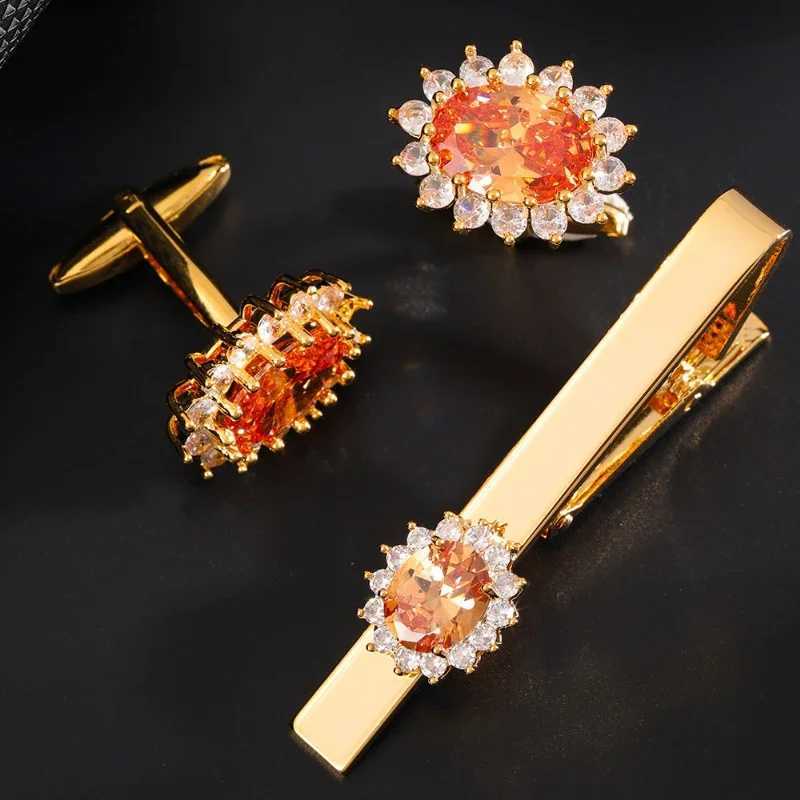 High end mens tie clip mens fashion formal wedding Dr. Necktie Collections jewelry new luxury zircon tie clip mens gift W250111