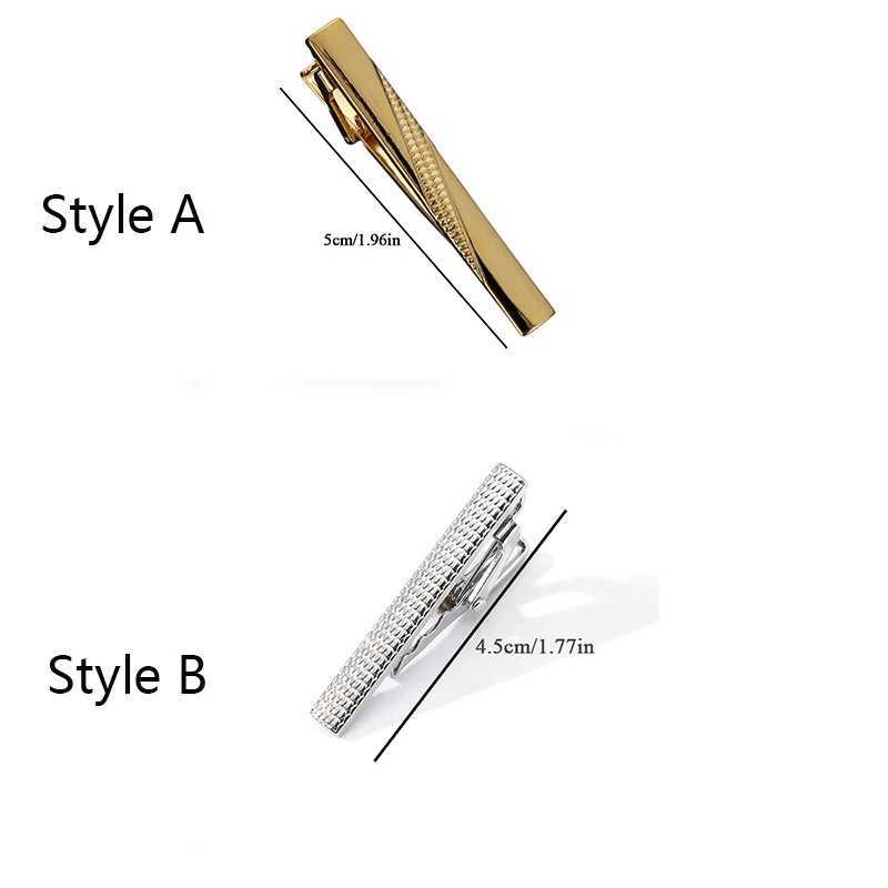 Tie clip classic simple style pin buckle rod rose gold colored mens Busin necklace clip metal mens jewelry accessories W250111