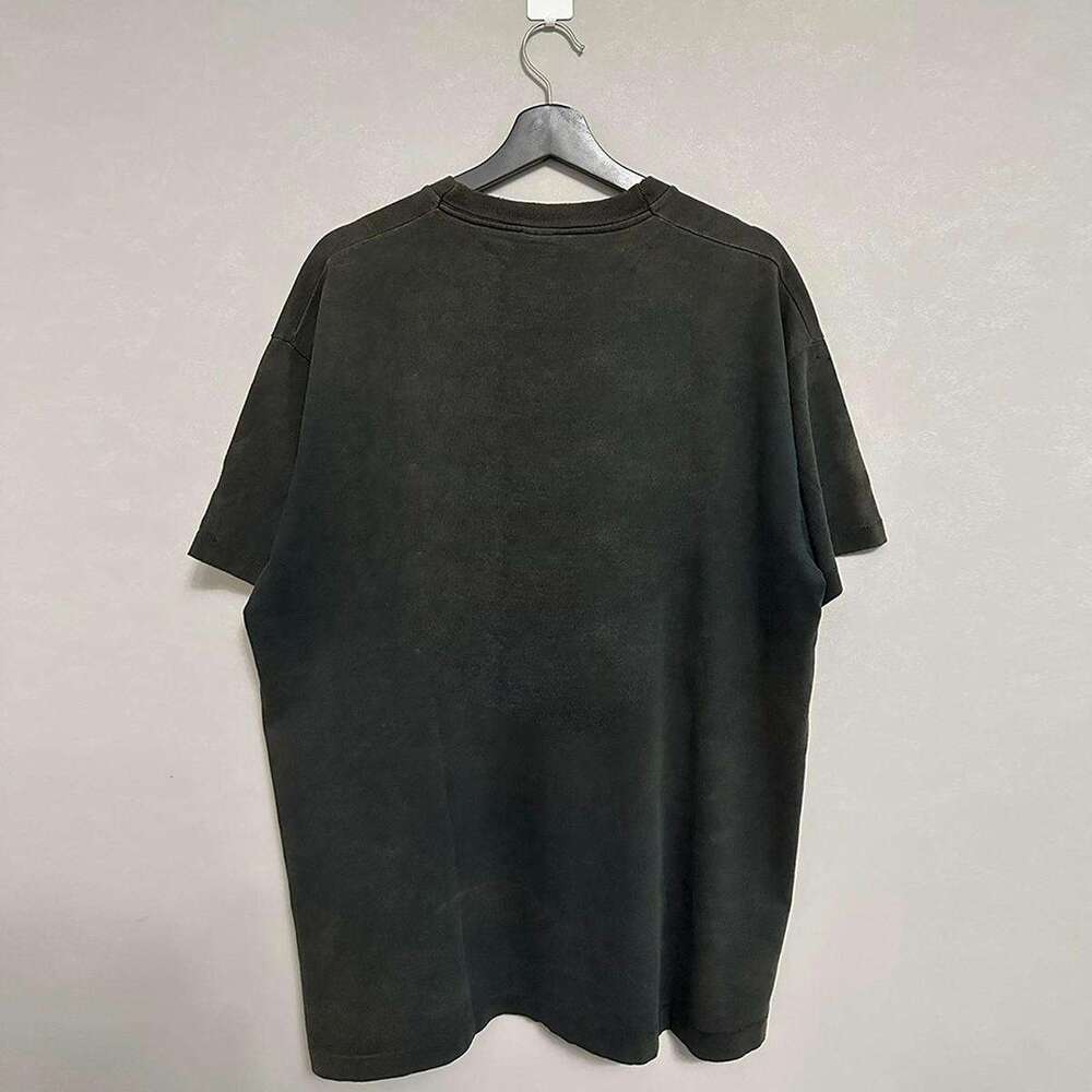 Inspiration Basic Wash Creative Short T-shirt Street Trendy Versatile Non Gender Half Sleeve