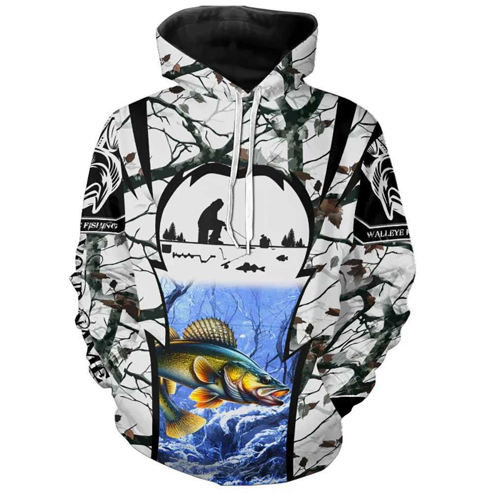 Printed mens long sleeved hooded outdoor sportswear autumn/winter new hoodie casual mens clothing W250110