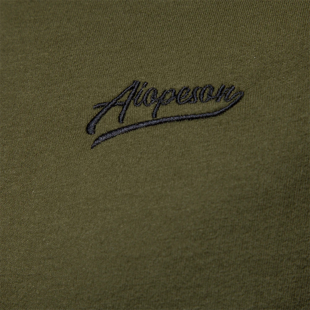 AIOPESON Men's T-shirts 100% Cotton Long Sleeve O-neck Pactwork Casual T Shirts for Men New Spring Designer Tees Men Clothing