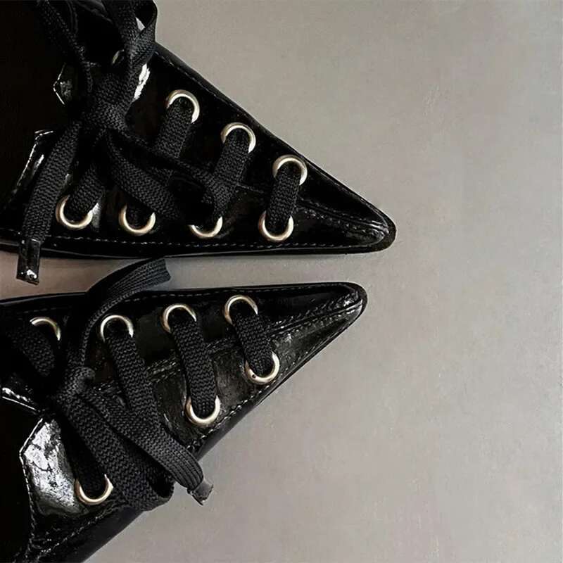 Sexy Leopard Print Pointed Pumps Strapes Masquerade For Women 2024 Fashion Bow Design Thin High Heel Shoes Dress Accessories