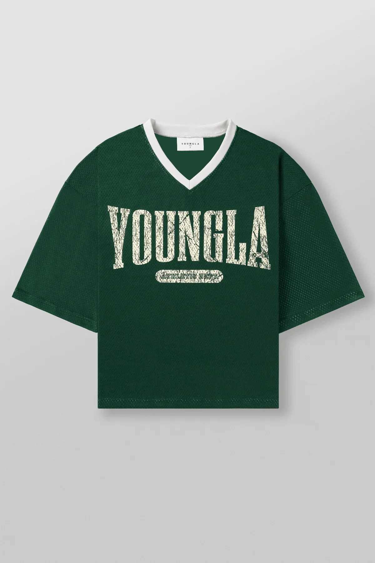 Young American tide brand oversized T-shirt mens exercise and fitness quick-drying breathable large printed short-sleeved W250117