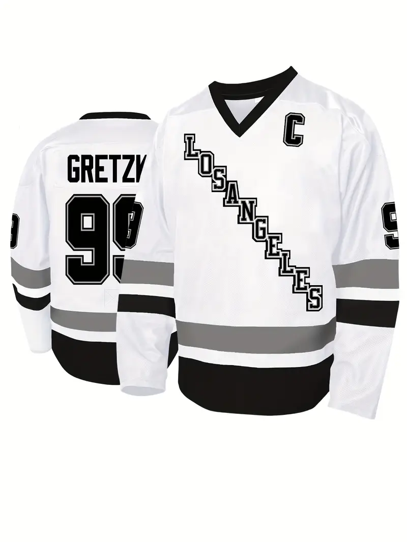 Kopitar Hockey Jersey Fiala Byfield Doughty Custom Hockey Jerseys Any Name Number Mens Womens Youth