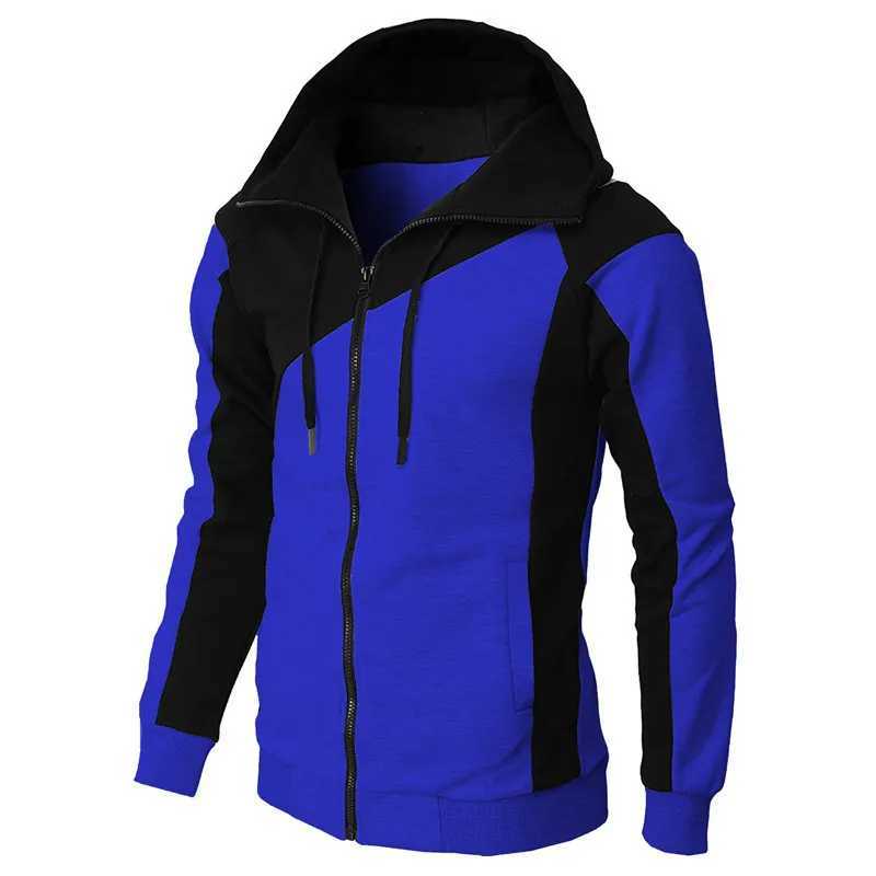 New sports hoodies casual hoodies solid color mens clothing daily wear outdoor trends hoodies fashionable mens clothing W250110