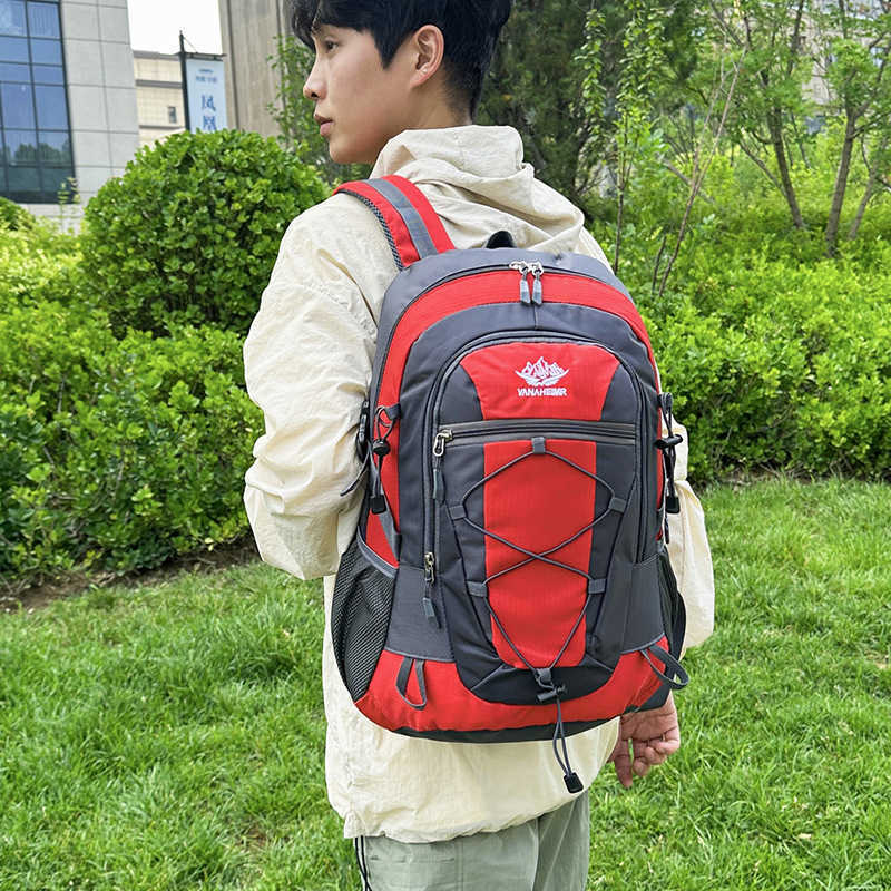 Outdoor Hiking Bag Large Capacity Lightweight Hiking and Fitness Travel Bag Hiking and Mountaineering Bag Long-distance Travel Reducing Backpack 24092