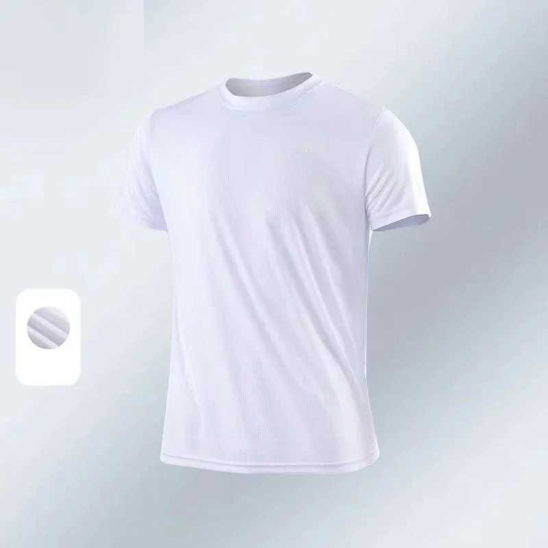 Mens fitness T-shirt quick drying sports running shirt mens short sLeeved fitness shirt training mens sports shirt W250111