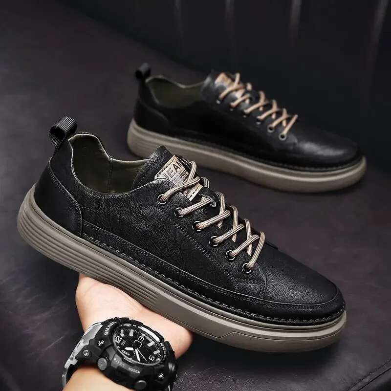 Man Casual Shoe Round Toe Flat Common Cheap Clearance Free Shipping Leather Loafers Shoes For Men In Promotion Classic Original