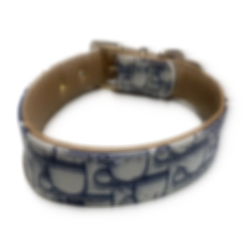 Adjustable with Metal Buckle designer Dogs Collar for Cats and Outdoor Traction Rope 757