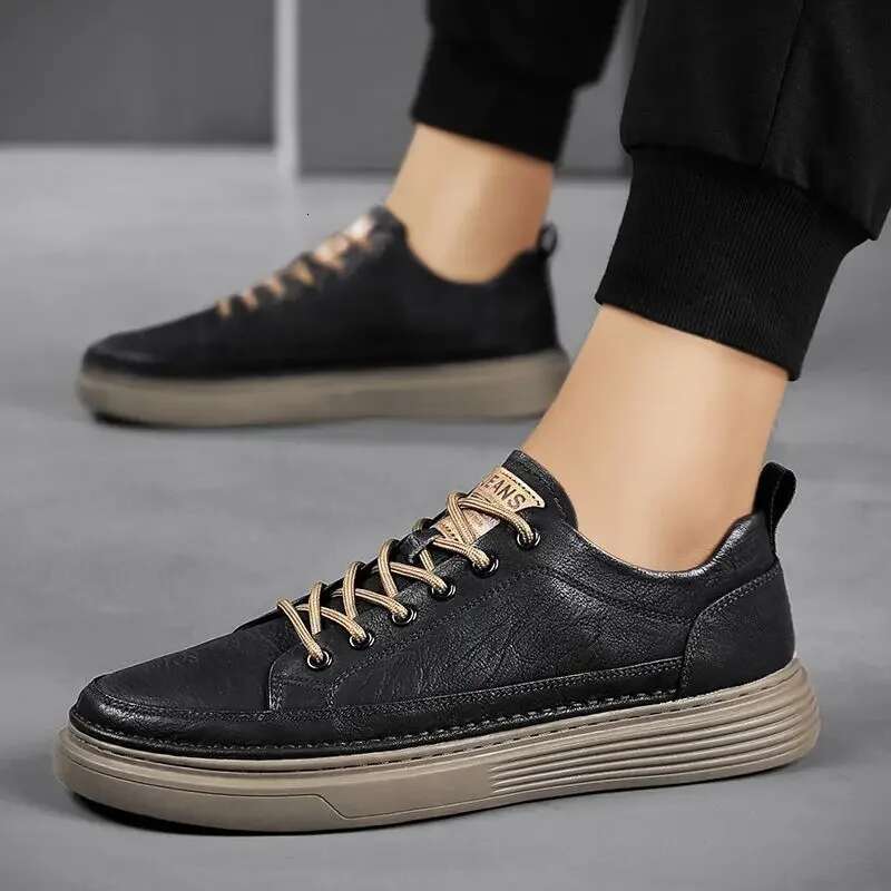 Man Casual Shoe Round Toe Flat Common Cheap Clearance Free Shipping Leather Loafers Shoes For Men In Promotion Classic Original