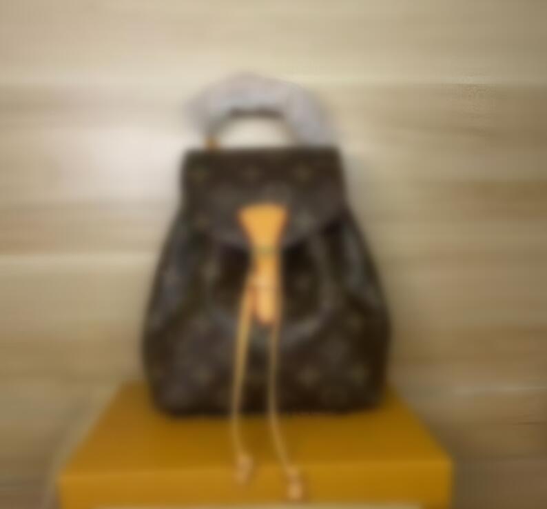 designer bag 2025 womens Backpack Luxury leather bookbag travel men purses woman handbag