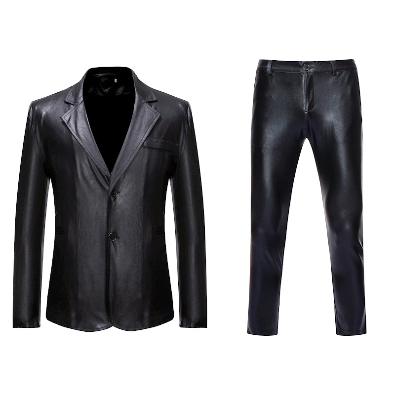 K776 Men's Formal Suit - Groom & Best Man Outfit for Weddings & Performances