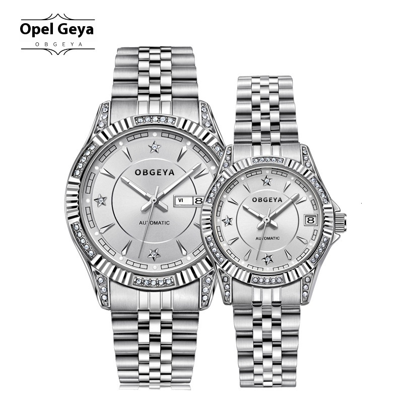 Men's and Women's Automatic Mechanical Watches with Night Glow and Water Resistance