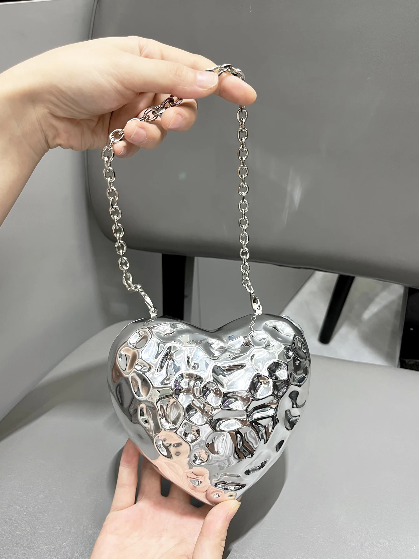 Golden Evening bag Purses and handbag er shoulder bags funny shape Party Wedding Acrylic mini small Clutch purse 250106