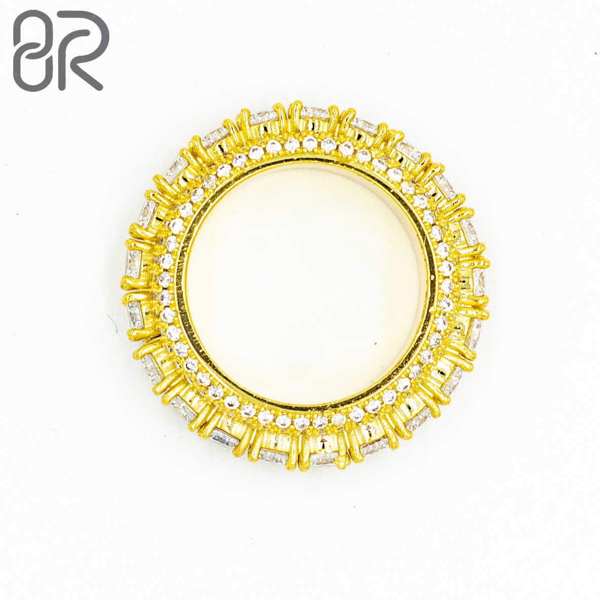 Professional Factory Rings Vvs Moissanite For Women 10K 14K 18K Solid Gold Lab Grown Diamond Engagement Ring