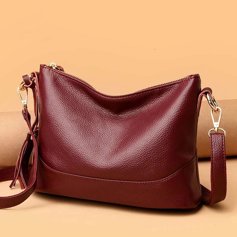 Soft Leather Women Brand Designer Ladies Handbag Purses Female Shoulder Bag Large Capacity Crossbody Bags Sac A Main