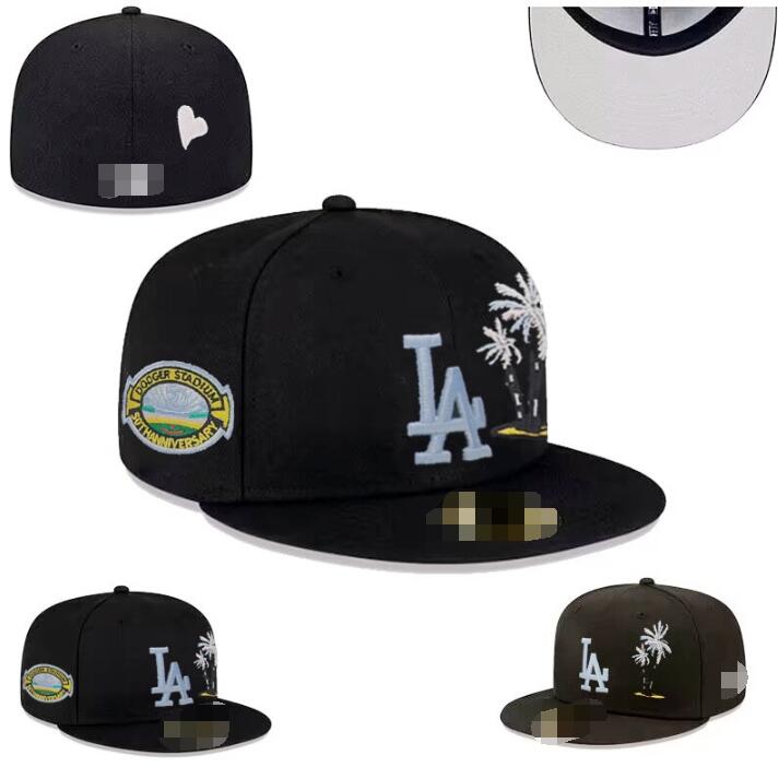 Dodgers 2024 champions World Series Champs Baseball Team Full Closed Caps gorras bones Men Women Casual Outdoor Sport Flat Fitted Hats Chapeau Cap casquett a4