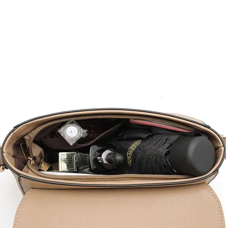 Fashion Crossbody PU Leather Messenger Versatile Sg Shoulder Women's Bag Small Handbags Sac A Main Femme Bolsas