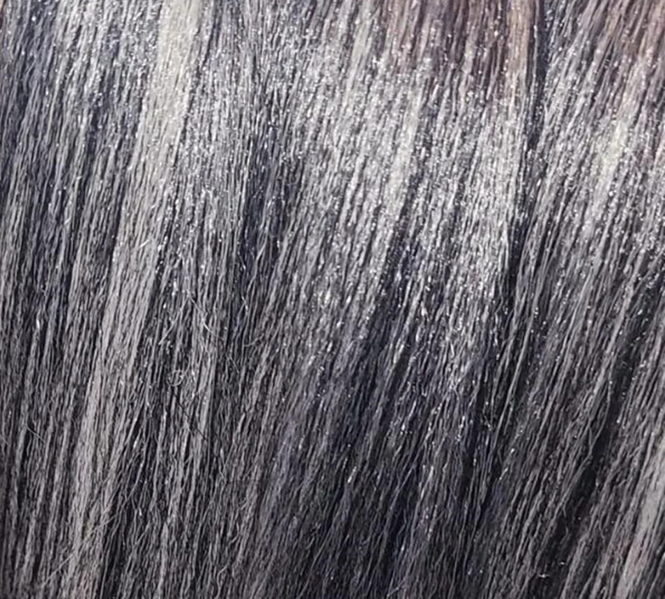 Gray Highlight Wig Human Hair 5x5 Straight grey Lace Front Wig Salt And Pepper Highlights Mixed Colored Human Hair Wigs For Women
