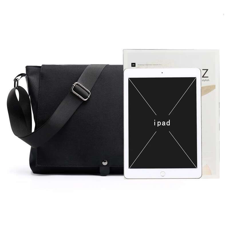 High Quality Boys Handbags Vintage Men's Shoulder Business Travel Crossbody Large Capacity Casual Messenge Bag