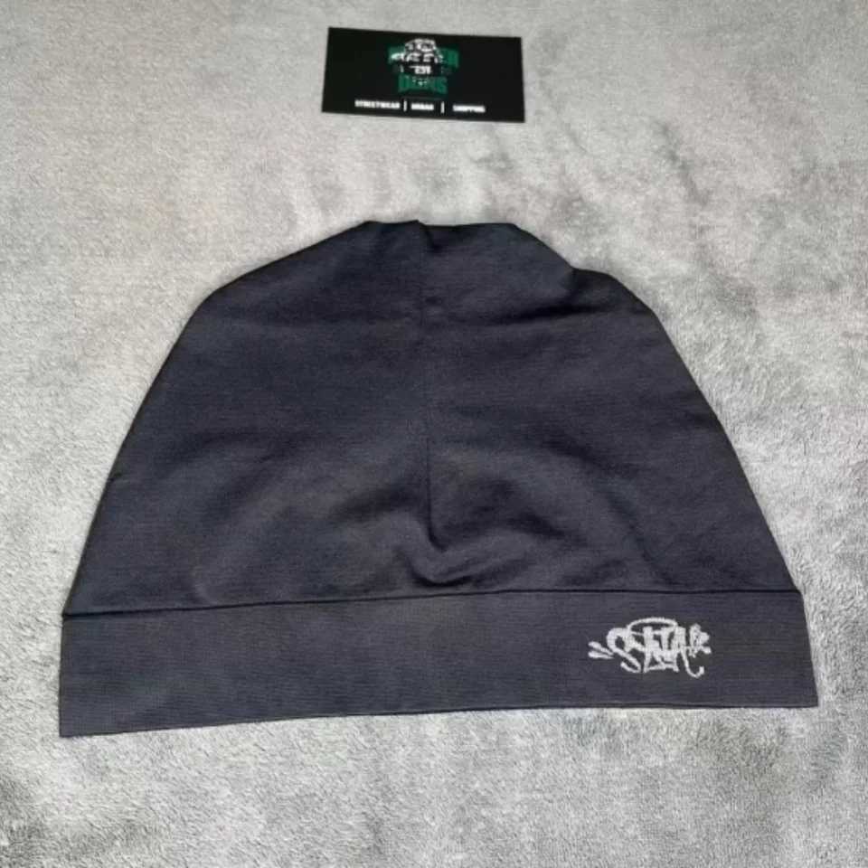 Synawords Beanie Light Thin Cotton Fleece Lined Warm Knitted Skull 2025 Cap Designer Unisex Hip Hop High Street Printed Synas World Caps