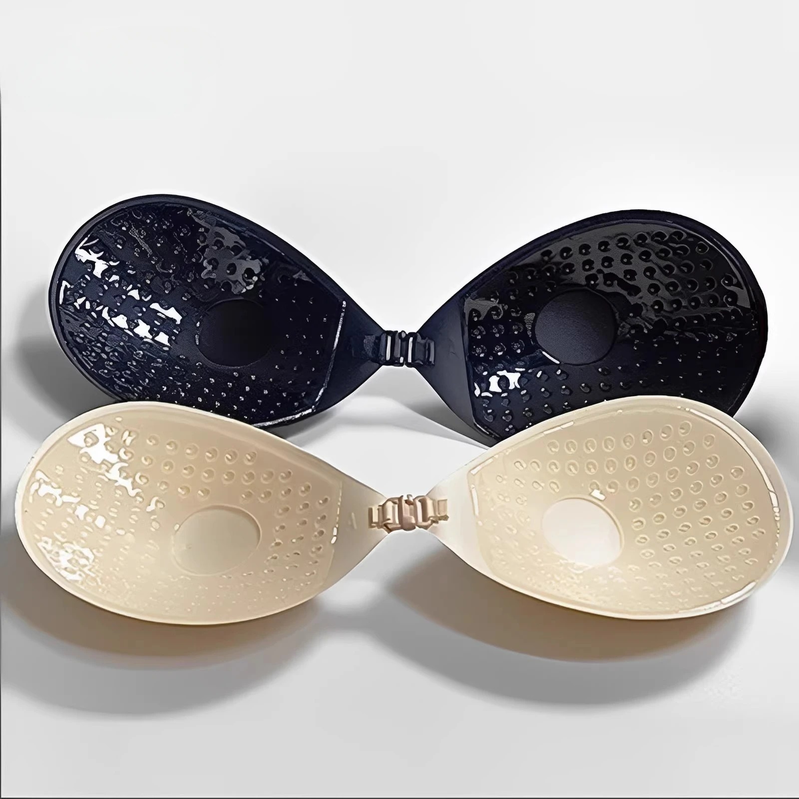Sexy Sujetador Women's bra Invisible Push Up Bra Self-Adhesive Silicone Seamless Front Closure Sticky Backless Strapless Bra