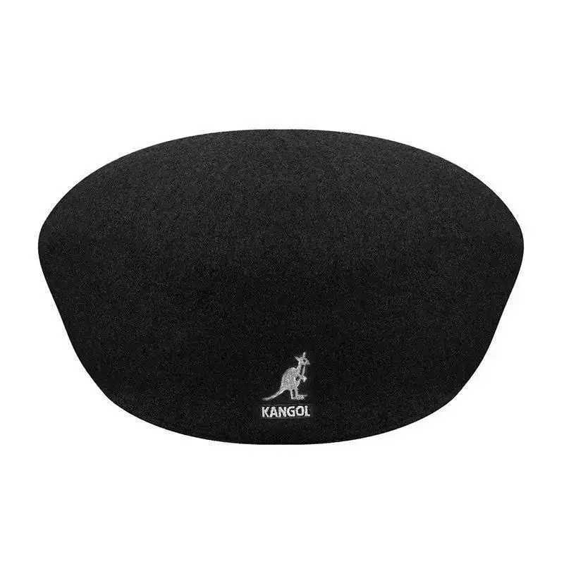 Berets motorcycle helmet style hat printed wool beret with strip steel fashion paradigm celebrity wholesale H250113