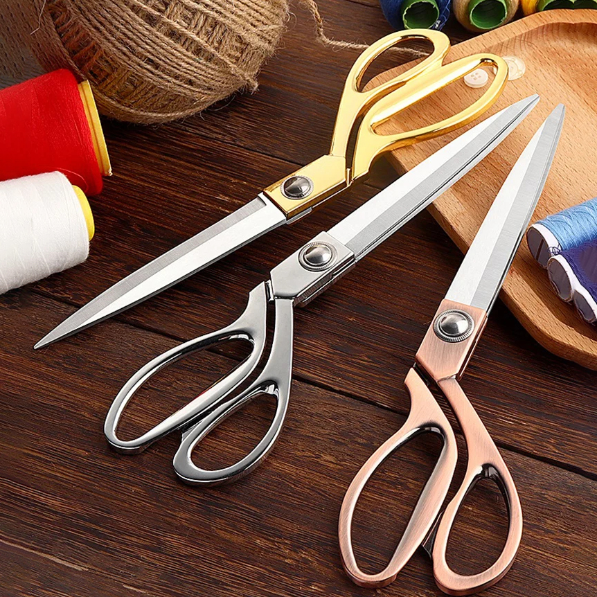 1PC,Professional Tailor Scissors Leather Cutting Industrial Sharp Vintage Household Scissors Sewing Shears DIY Sewing Tools