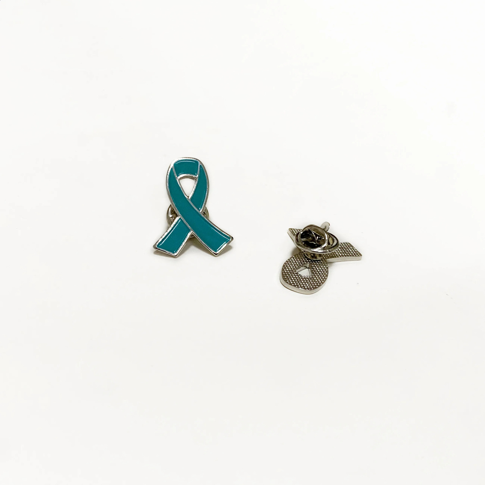 100pcs/lot Multicolor Ribbon brooches Cancer Awareness Ribbon Pin Mental Health Awareness Ribbon Lapel Pins Broochs 250103