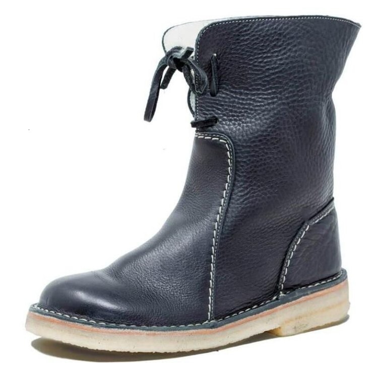 Snow 2020 Winter New Size 43 Versatile Mid Length Women's Cotton Martin Boots
