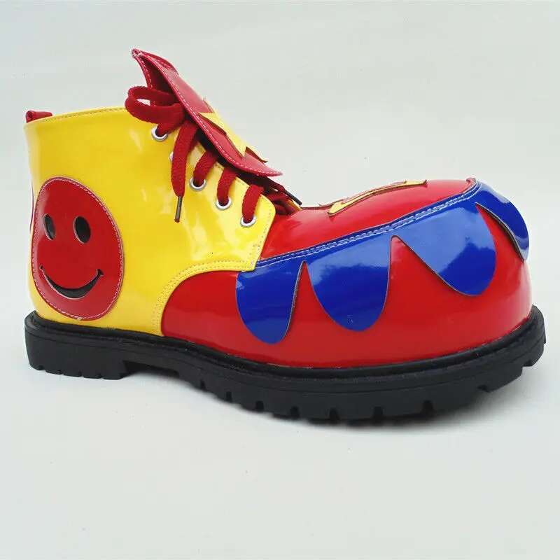 2023 New Men and Women Products In Stock Cos Anime Big Head Clown Role Dress Shoes