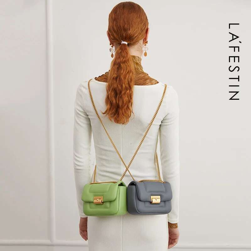 LA FESTIN Original New Female Shoulder Bag Fashion Small Square Chain Handbag Women Bag Crossbody Bag