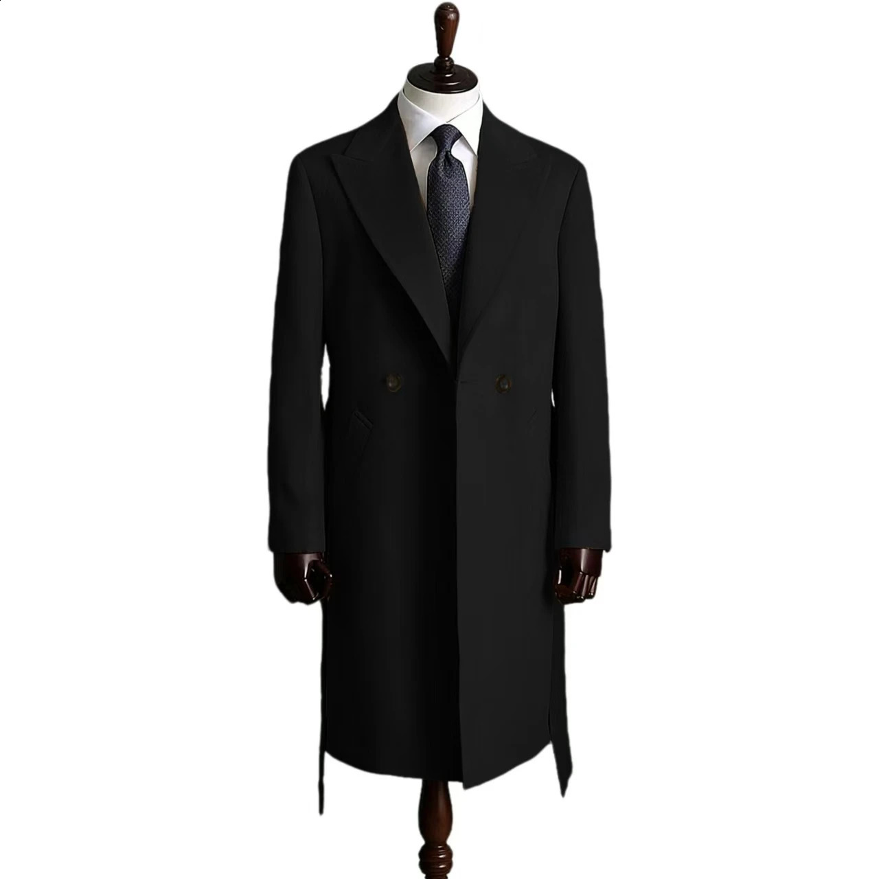 Modern trench coat for men comfortable winter jacket menfor Business leisure everyday lifeLapels coats 250107