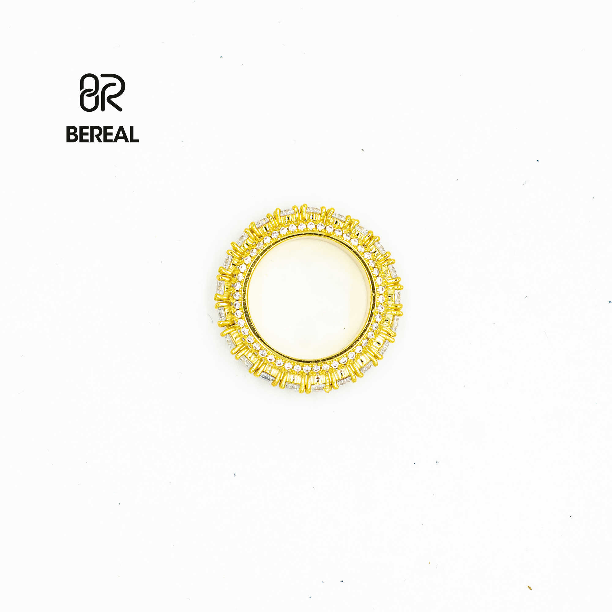 Professional Factory Rings Vvs Moissanite For Women 10K 14K 18K Solid Gold Lab Grown Diamond Engagement Ring