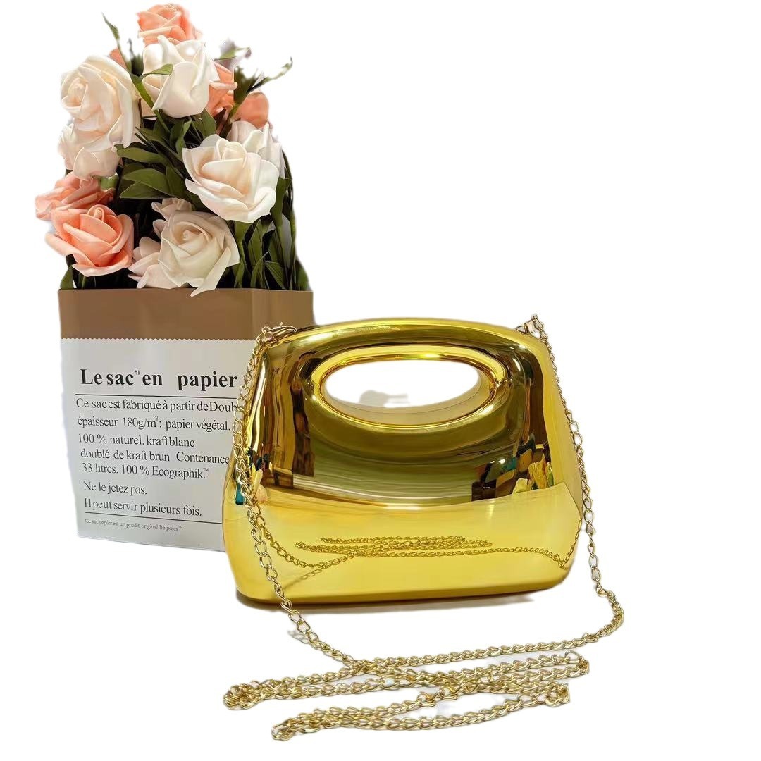 Acrylic New Banquet Chain Designer Handbag Box Women Bags Hand-held Bag