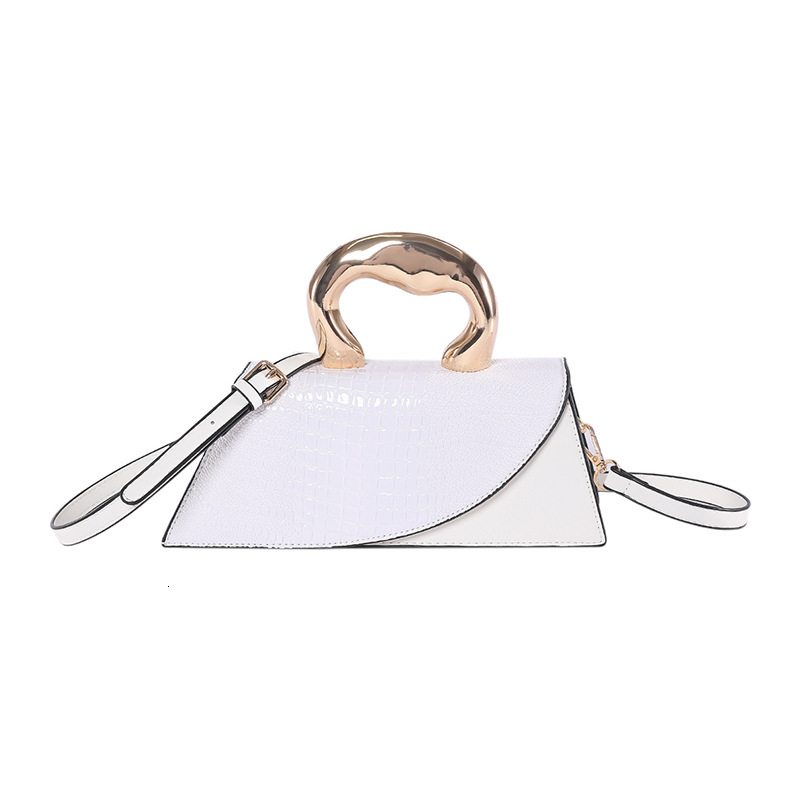 2025 New Crocodile Pattern For Women In Summer, With A Luxury And Niche Designdesigner Handbag Personalized PU Single Shoulder Crossbody Bag